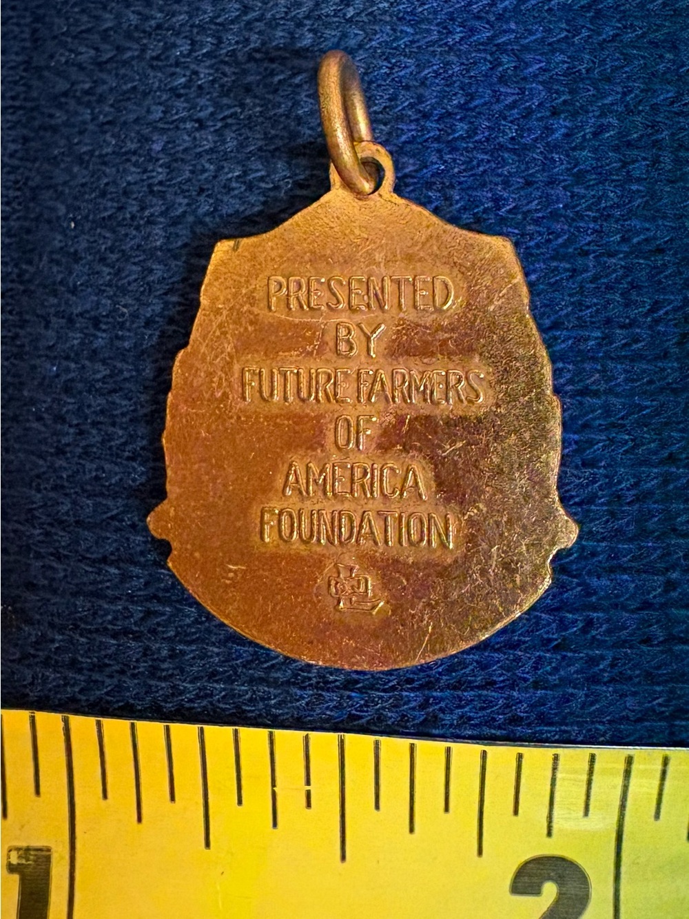 Pre-1988 FFA Poultry Farming Medal - Picture 3 of 3
